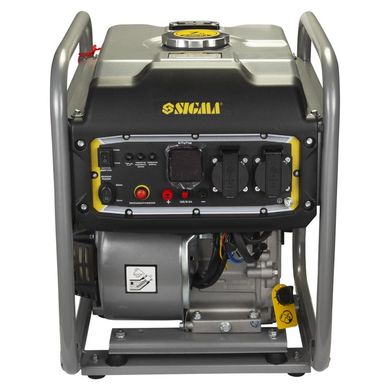 Бензиновый генератор 3.0/3.5кВт 7л 4-х тактный ручной запуск SIGMA (5710831) (5710831) фото