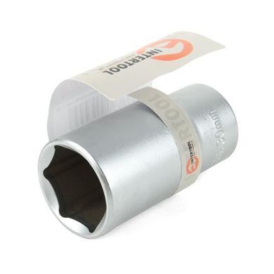 Головка шестигранная удлиненная 1/2", 30*78мм, INTERTOOL ET-0130 (ET-0130) фото