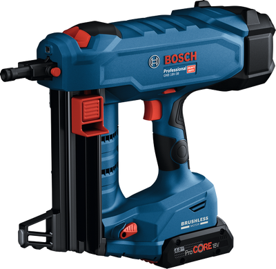 Аккумуляторный бесщеточный гвоздезабиватель Bosch GNB 18V-38 (без АКБ и ЗУ) (06019L7000) фото