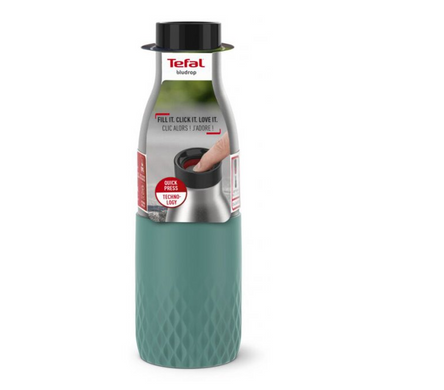 Термобутылка Tefal Bludrop soft touch 500 мл Зеленый (N3110610) (N3110610) фото