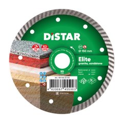 Круг алмазный отрезной DiStar 1A1R Turbo 150x2,2x9x22,23 Elite (10115023012) фото