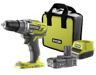 Акумуляторний шурупокрут Ryobi One+ R18DD3-213S (5133003352) фото
