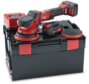 Акумуляторна ексцентрикова полірувальна шліфмашина FLEX XFE 15 150 18.0-EC / 5.0 Set (t90112620) фото