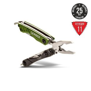 Мультитул Gerber Dime Micro Tool зеленый блистер(1014031) (31-001132) фото