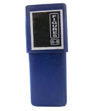 Набор цифровых клейм Vulkan 4 мм 9 единиц  (RZ703-4) фото