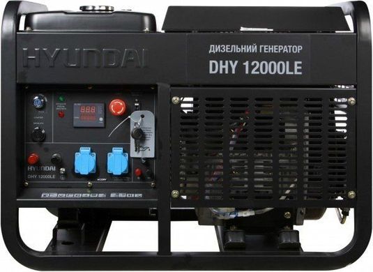 Дизельный генератор Hyundai DHY 12000LE-3 (DHY 12000LE-3) фото