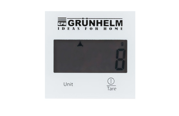 Весы кухонные Grunhelm KES-1RW (белые) (59734) фото