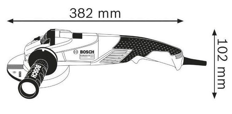 Угловая шлифмашина Bosch GWS 18-150 L (06017A5000) фото