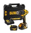 Дриль-шуруповерт акумуляторна безщіткова ударна DeWALT DCD709M2T