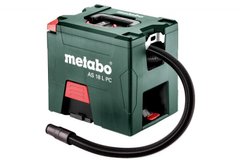 Аккумуляторный строительный пылесос Metabo AS 18 L PC Каркас (602021850) фото