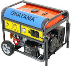 Генератор бензиновий OKAYAMA PT-8500 (PT-8500) фото