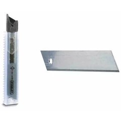 Леза запасні шириною 18 мм з сегментами, що відламуються для ножів з висувними лезами, 10 штук STANLEY 0-11-301 (0-11-301) фото