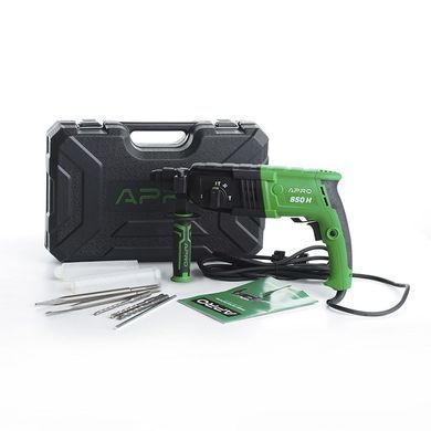 Перфоратор прямой APRO 850H (850 Вт, 2,8 Дж, SDS-Plus, кейс) (apr896212) фото