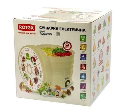Сушилка для овощей и фруктов ROTEX RD620-Y (RD620-Y) фото