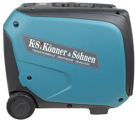 Інверторний двохпаливний генератор Konner & Sohnen KS 4000iEG S (KS4000iEGS) фото