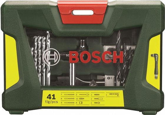 Набір свердел і біт Bosch V-Line 41 штук (2607017316) фото