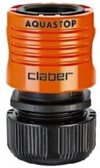 Коннектор Claber 1/2 "аквастоп для поливочных шланга (ukr81847) фото