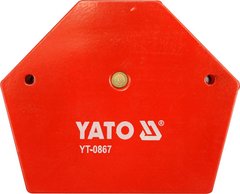 Магнитная струбцина для сварки YATO YT-0867, 34кг (YT-0867) фото