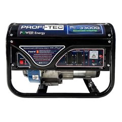 Бензиновый генератор для дома PROFI-TEC PE-3300G (3.3 кВт, ручной стартер) (pt5161) фото
