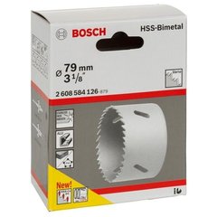 Біметалічна коронка Bosch HSS-Bimetall, 79 мм (2608584126) фото