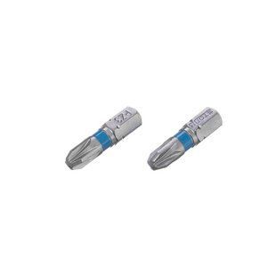 Комплект отверточных насадок PZ3 1/4"*25мм, S2 (2шт) STORM INTERTOOL VT-0222 (VT-0222) фото