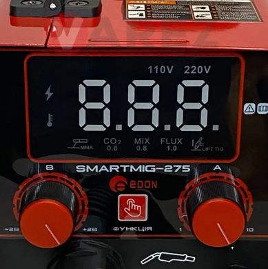 Зварювальний напівавтомат Edon SmartMIG-275 (SmartMIG-275) фото