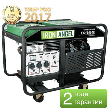 Бензиновий генератор Iron Angel EG 11000 E (2001083) фото