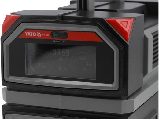 Портативна зарядна станція YATO YT-83090 (300 Вт, 315 Вт&middot;год, Li-Ion) (YT-83090) фото