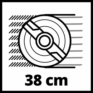 Акумуляторна газонокосарка Einhell RASARRO 36/38 (2x4 Ah) (3413180) фото