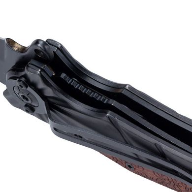 Нож раскладной 120мм (рукоятка комбинированная, металл-дерево) SIGMA (4375801) фото