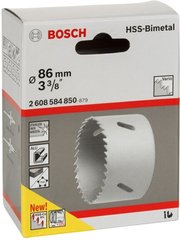 Біметалічна коронка Bosch HSS-Bimetall, 86 мм (2608584850) фото