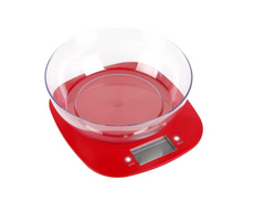 Весы кухонные Grunhelm KES-1PR (красные) (101954) фото