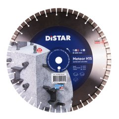 Круг алмазный отрезной Distar 1A1RSS/C3-W 400x3,5/2,5x15x25,4-56 F4 Meteor H15 (12385055027) фото