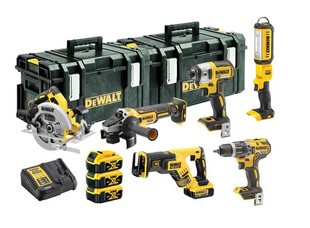 Набор из шести инструментов бесщеточных DeWALT DCK623P3 (DCK623P3) фото