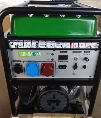 Бензиновий генератор Iron Angel EG12000EA3 (2001164) фото