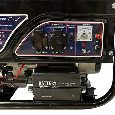 Бензиновый генератор для дома PROFI-TEC PE-3800GE (3.8 кВт, электростартер) (pt4763) фото