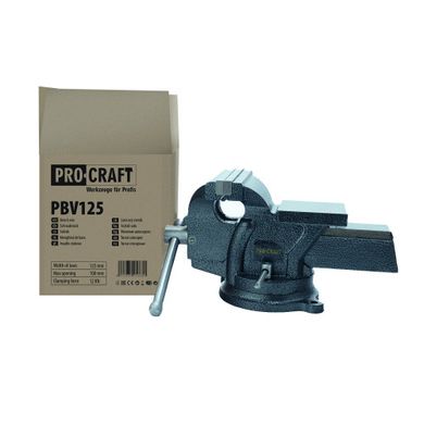 Тиски слесарные Procraft PBV125 (p001252) фото