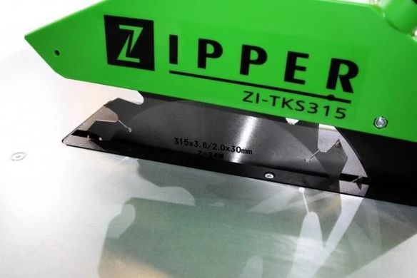 Настільна дискова пилка ZIPPER ZI-TKS315 (ZI-TKS315_230V) фото