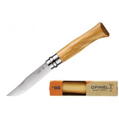 Нож Opinel №8 VRI, олива, упаковка (002020) (002020) фото
