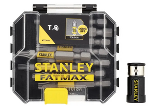 Набір біт STANLEY FatMax, Torx, 50 мм, 10 шт, кейс (STA88566) (STA88566) фото