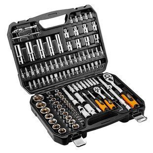 Набір інструментів Neo Tools 111 од., 1/4, 1/2 CrV (08-910) фото