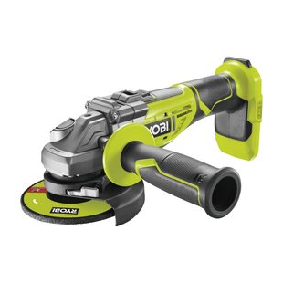 Аккумуляторная угловая шлифмашина Ryobi One+ R18AG7-O BL (без АКБ и ЗУ) (5133002852) фото