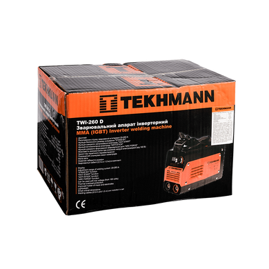 Зварювальний інвертор Tekhmann TWI-260 D (845777) фото