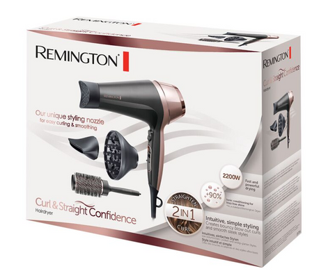 Фен Remington D5706 Curl & Straight Confidence (D5706) фото