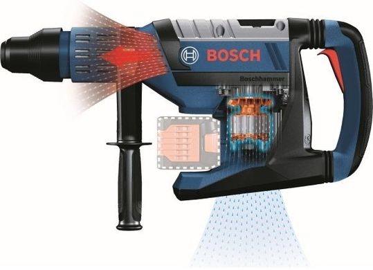 Акумуляторний перфоратор Bosch GBH 18V-45 C Solo (без АКБ та ЗП) (611913120) фото