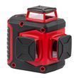 Уровень лазерный 180 град, 3 лазерные головки INTERTOOL MT-3067