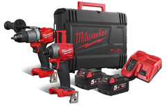 Набір акумуляторних інструментів Milwaukee M18FPP2A2-502X (4933464268) (4933464268) фото