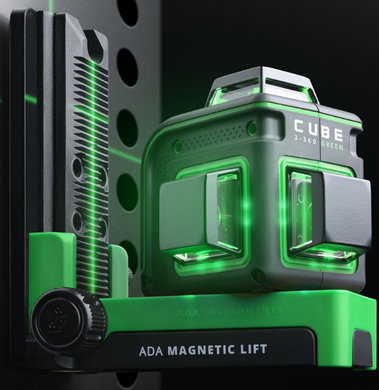 Лазерный нивелир ADA CUBE 3-360 Green Basic Edition (А00560) (t90111102) фото