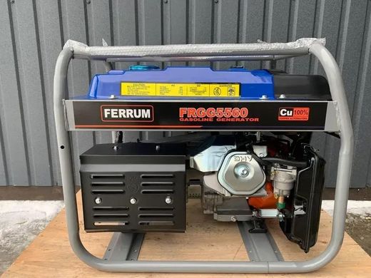 Бензиновий генератор FERRUM FRGG5560 5,5/6 кВт (FRGG5560) фото