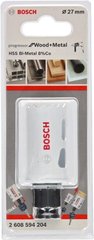 Биметаллическая коронка Bosch Progressor for Wood&Metal, 27 мм (2608594204) фото